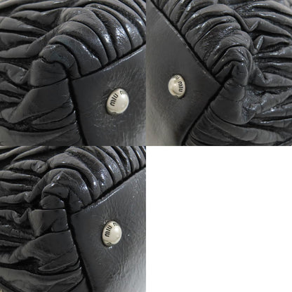 ミュウミュウ マテラッセ 2WAY ハンドバッグ カーフ レディース 【中古】【MIUMIU】