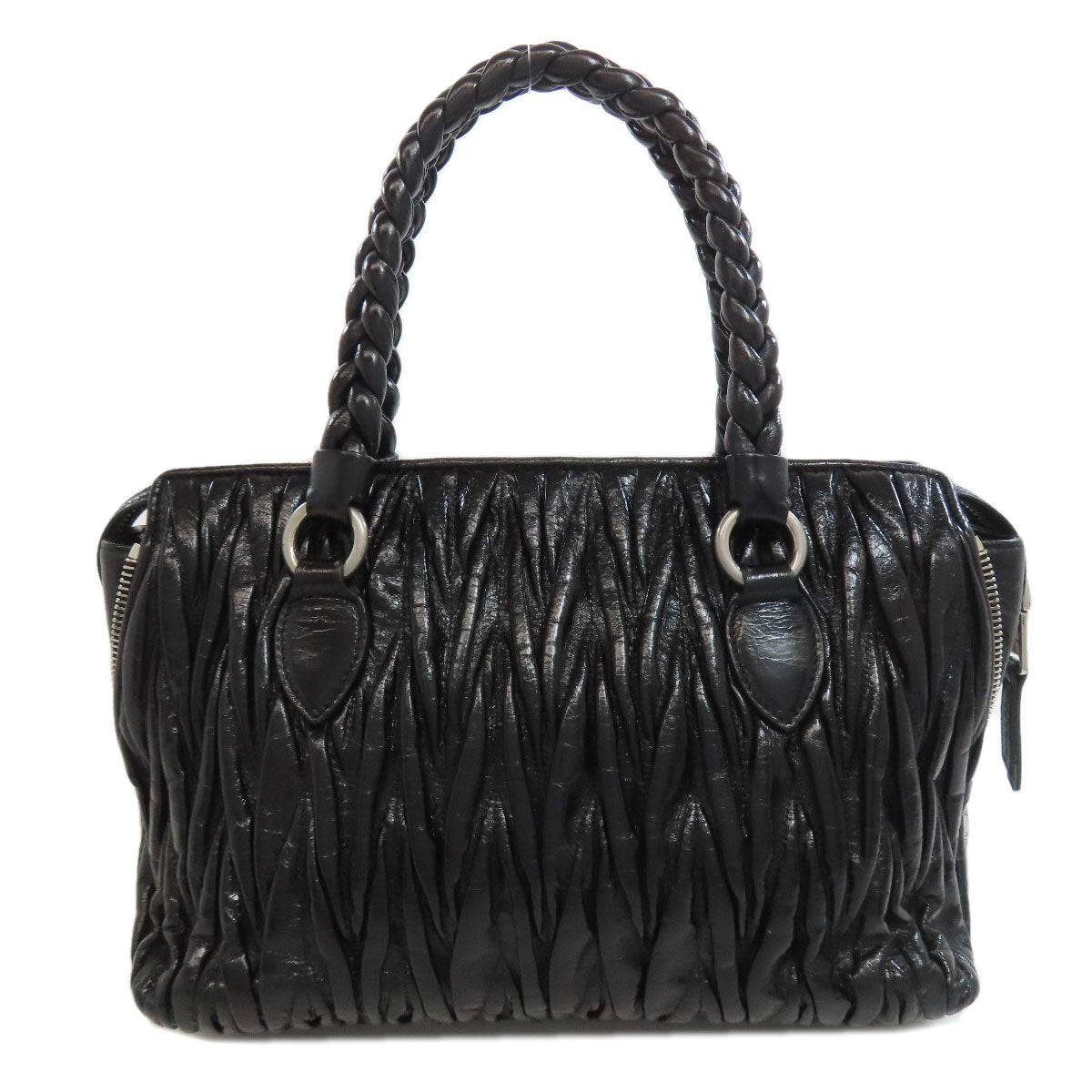 ミュウミュウ マテラッセ 2WAY ハンドバッグ カーフ レディース 【中古】【MIUMIU】