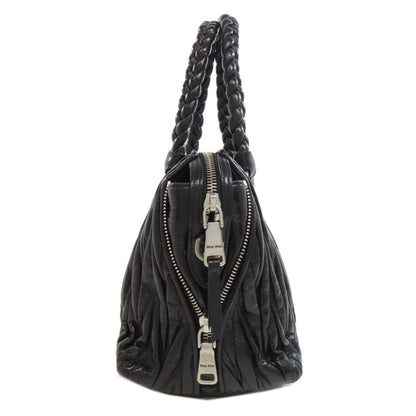 ミュウミュウ マテラッセ 2WAY ハンドバッグ カーフ レディース 【中古】【MIUMIU】