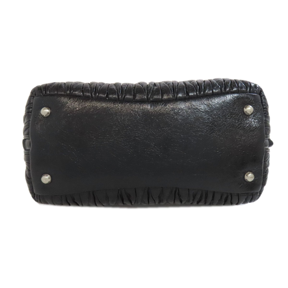 ミュウミュウ マテラッセ 2WAY ハンドバッグ カーフ レディース 【中古】【MIUMIU】