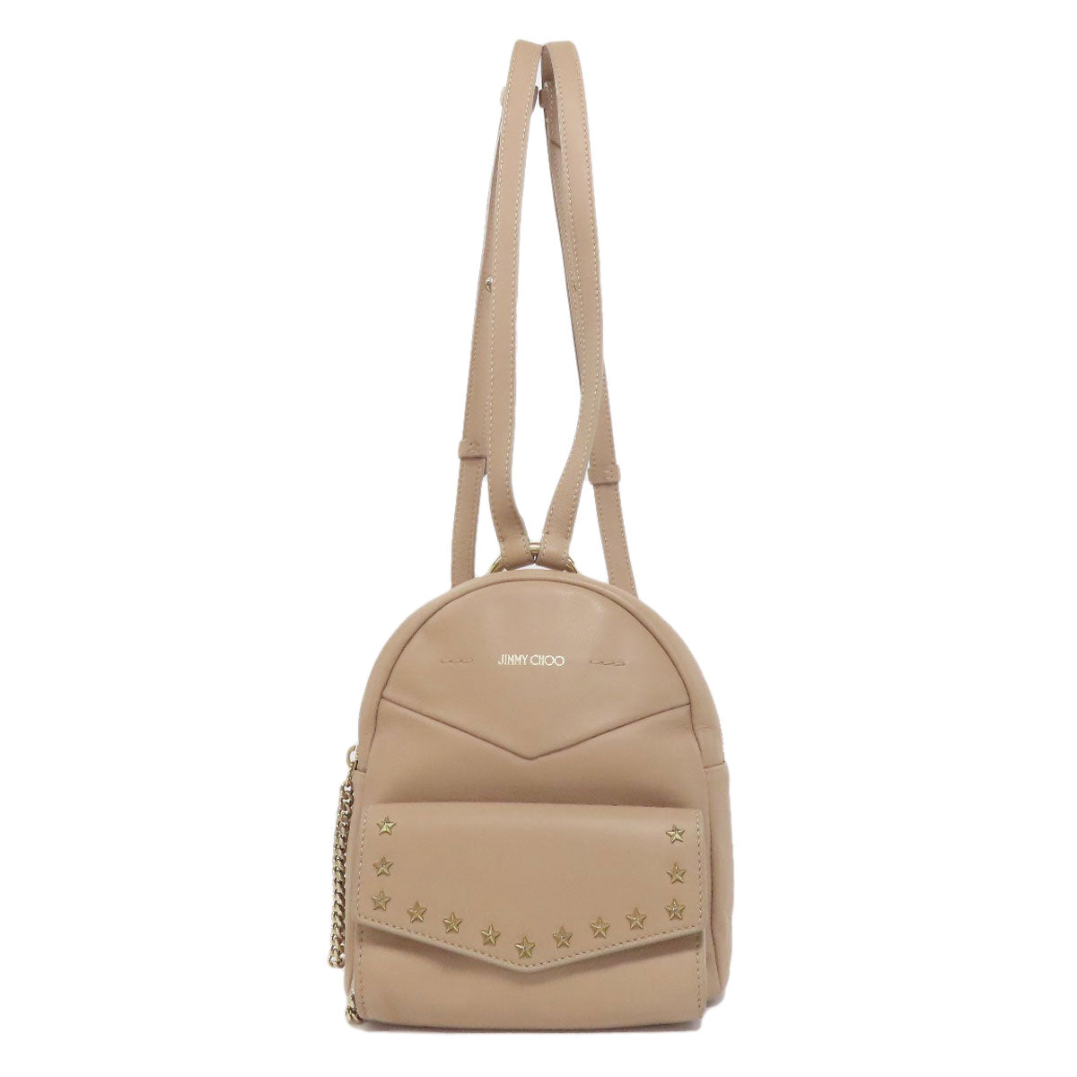 Jimmy Choo Star motif Backpack Â· Daypack Leather Ladies [Used]