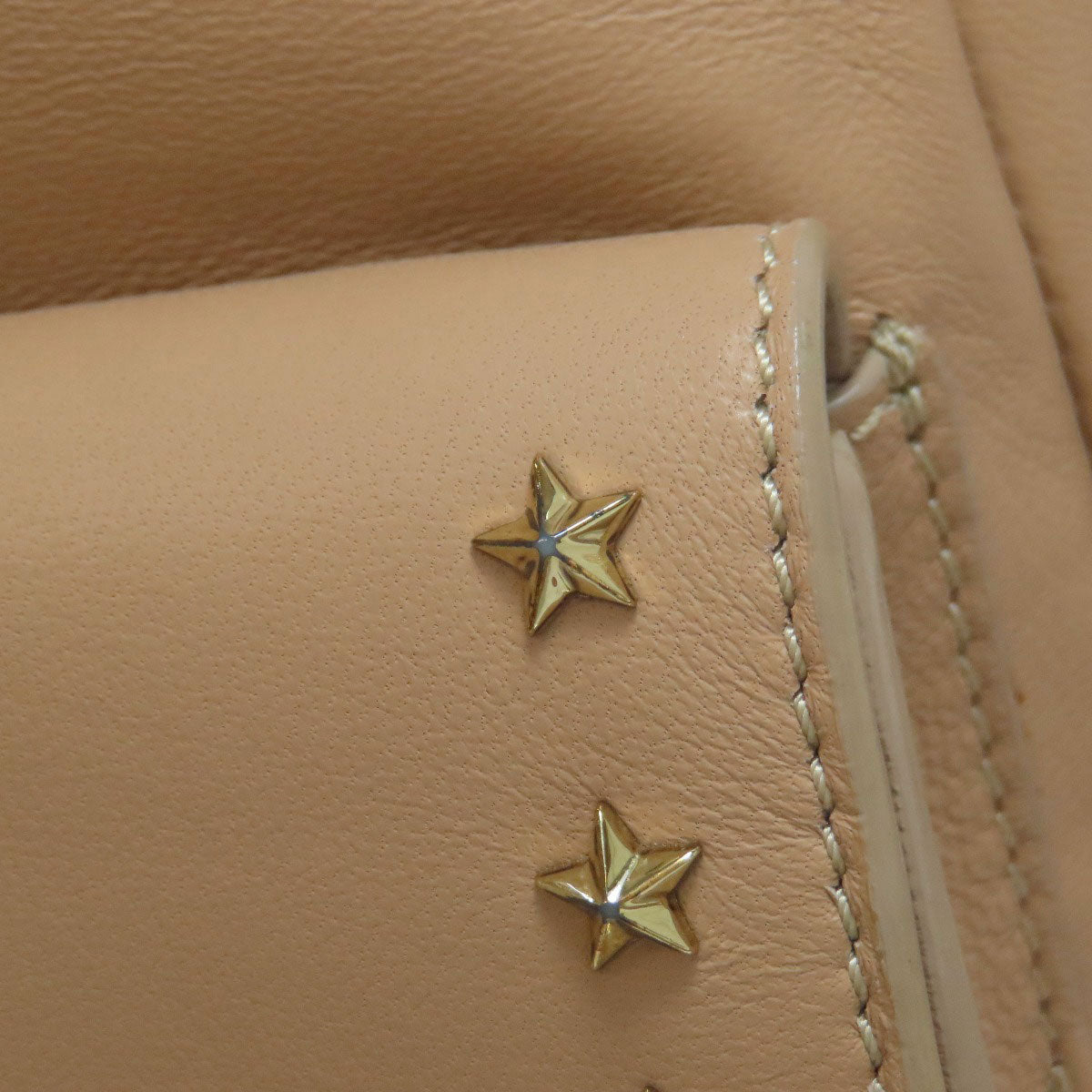 Jimmy Choo Star motif Backpack Â· Daypack Leather Ladies [Used]