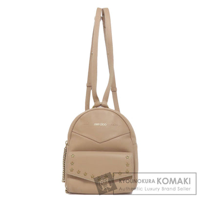 Jimmy Choo Star motif Backpack Â· Daypack Leather Ladies [Used]