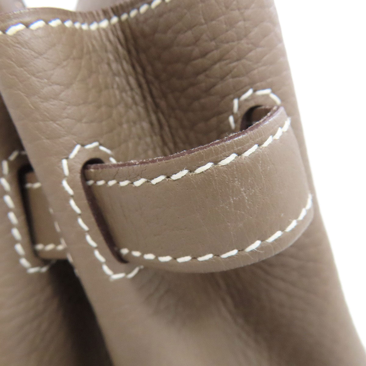 HERMES Birkin 30 Etoupe GoldHardware Handbag Taurillon Clemence Ladies [Used]