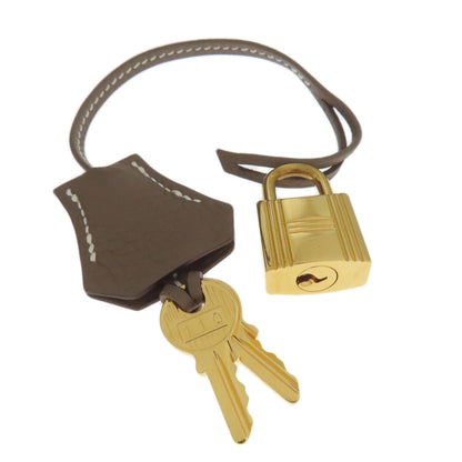 HERMES Birkin 30 Etoupe GoldHardware Handbag Taurillon Clemence Ladies [Used]