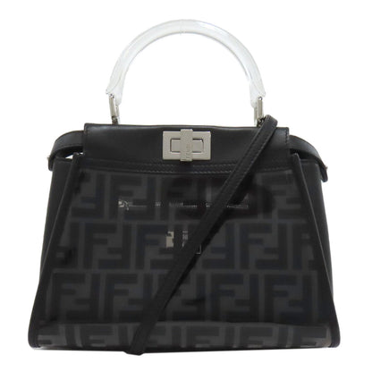 FENDI Peekaboo Mini 2WAY Handbag Plastics CalfLadies [Used]