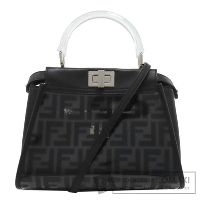 FENDI Peekaboo Mini 2WAY Handbag Plastics CalfLadies [Used]
