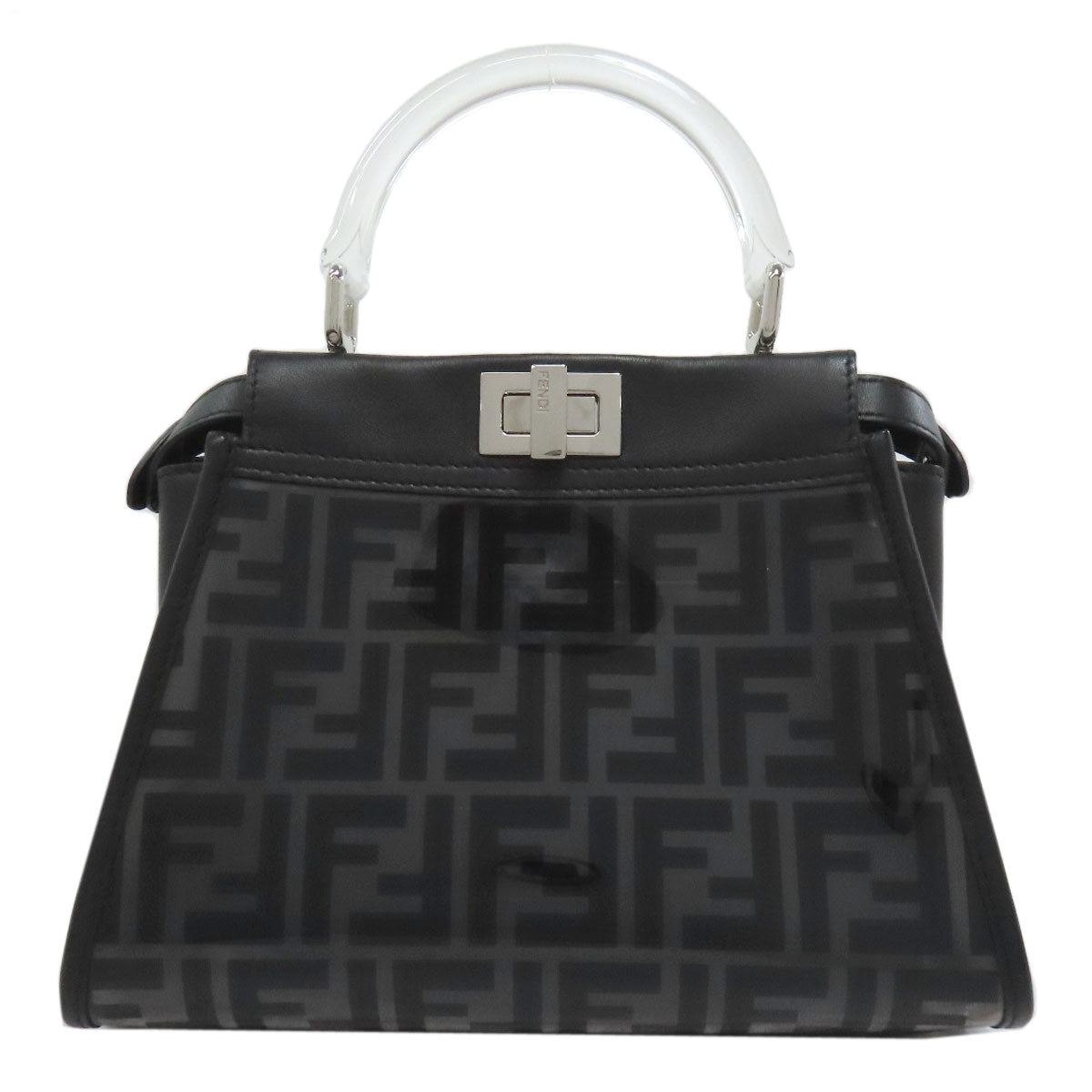 FENDI Peekaboo Mini 2WAY Handbag Plastics CalfLadies [Used]