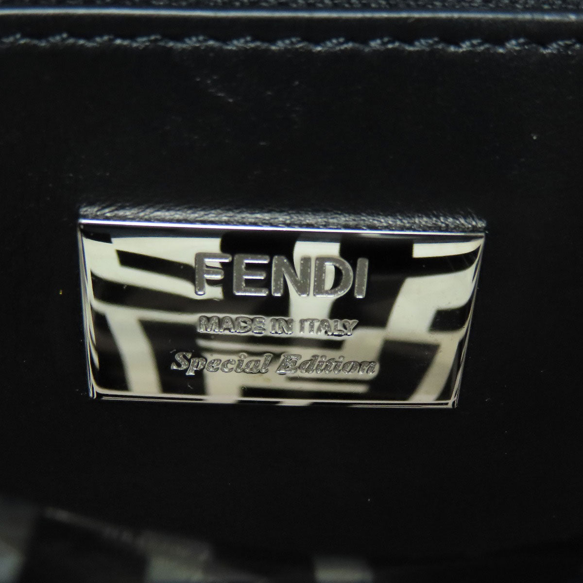 FENDI Peekaboo Mini 2WAY Handbag Plastics CalfLadies [Used]