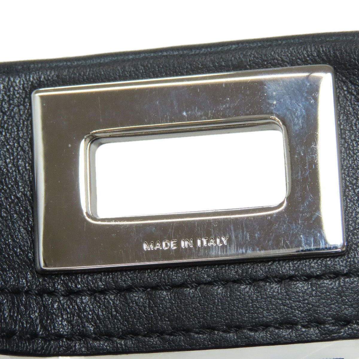 FENDI Peekaboo Mini 2WAY Handbag Plastics CalfLadies [Used]