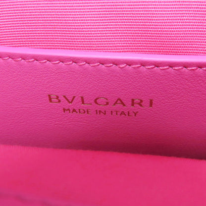 BVLGARI Infiniteum 2WAY Handbag Calf Ladies [Used]
