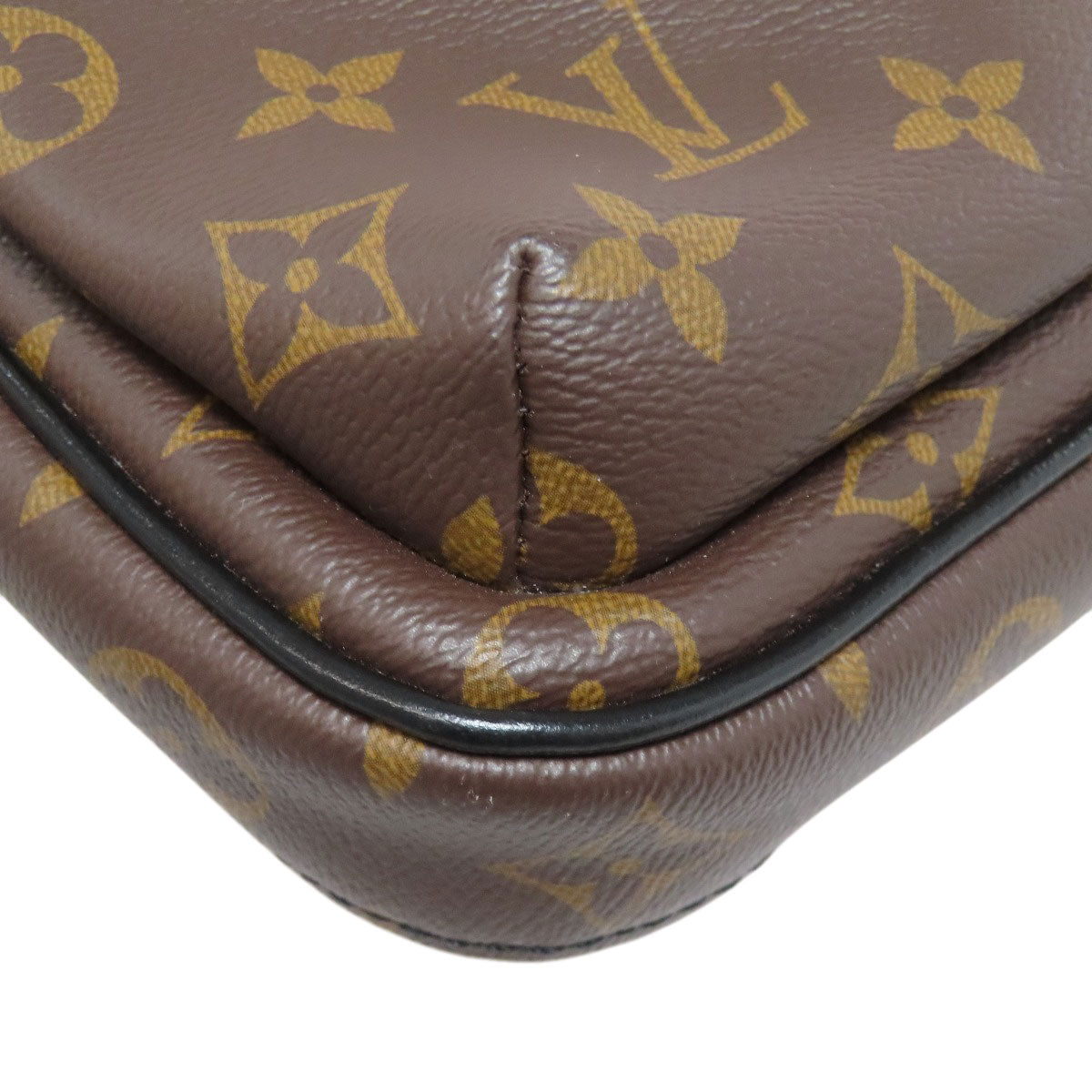LOUIS VUITTON M46327 Avenirs Ring Monogram Macassar body bag Monogram canvas Ladies [Used]
