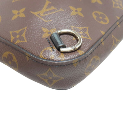 LOUIS VUITTON M46327 Avenirs Ring Monogram Macassar body bag Monogram canvas Ladies [Used]