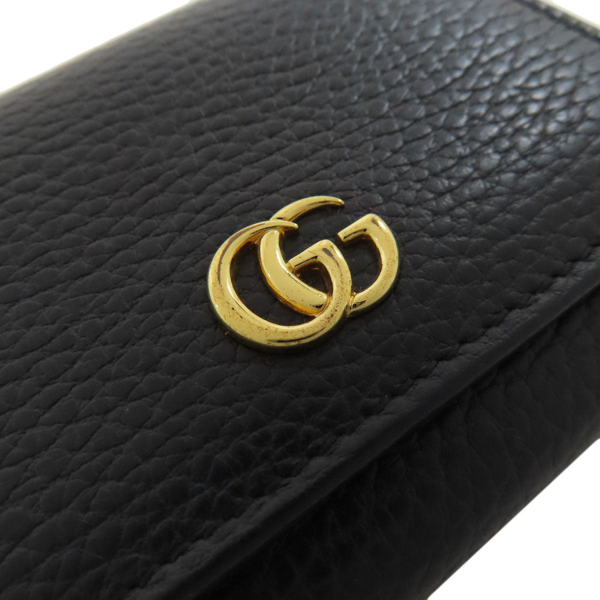 GUCCI 474746 Compact Wallet Double G Bifold Wallet with Coin Pocket Calf Ladies [Used]