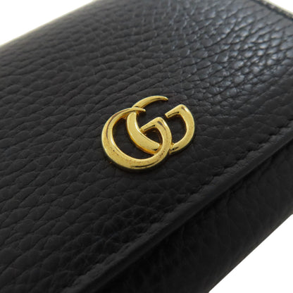 GUCCI 474746 Compact Wallet Double G Bifold Wallet with Coin Pocket Calf Ladies [Used]