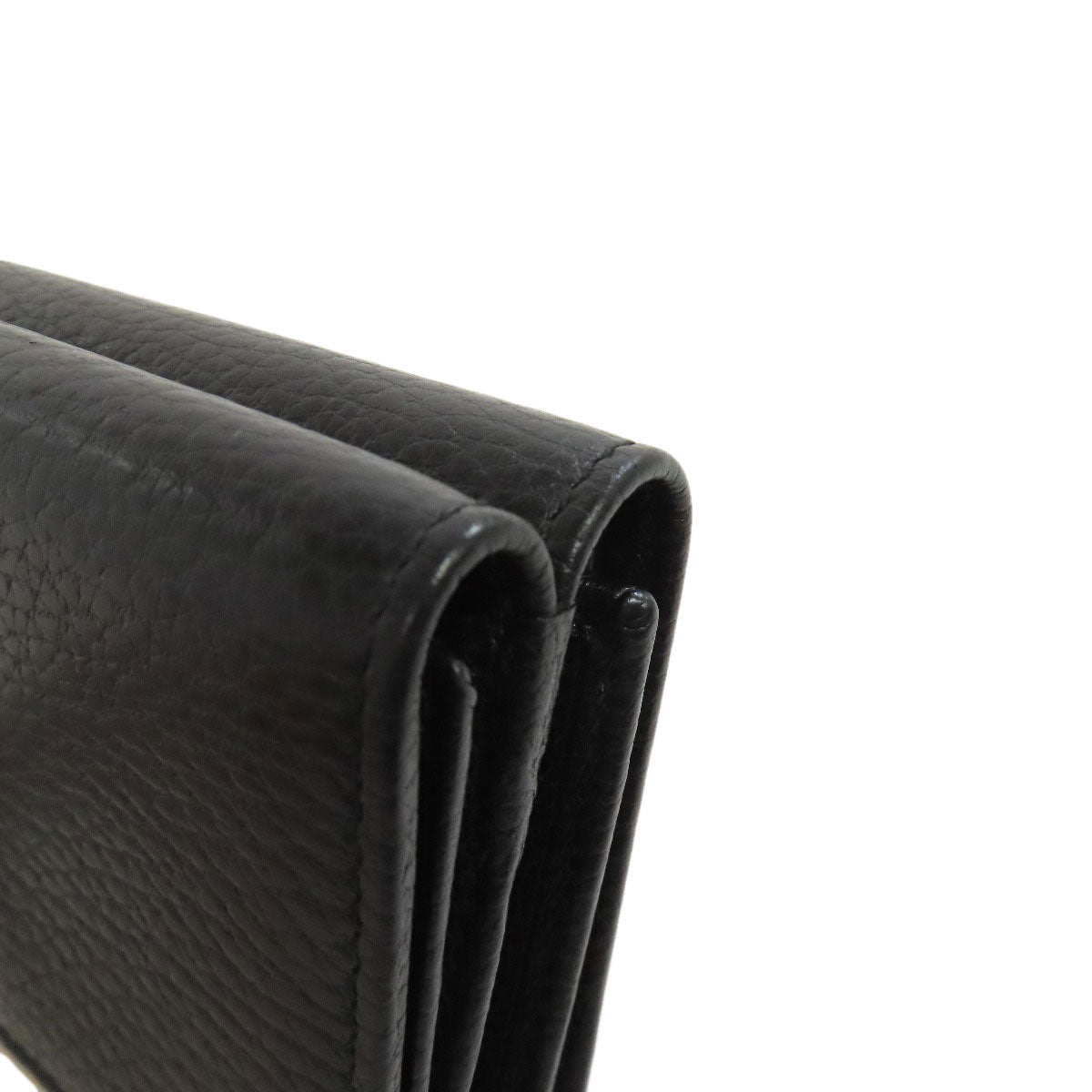 GUCCI 474746 Compact Wallet Double G Bifold Wallet with Coin Pocket Calf Ladies [Used]