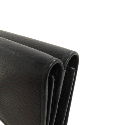 GUCCI 474746 Compact Wallet Double G Bifold Wallet with Coin Pocket Calf Ladies [Used]