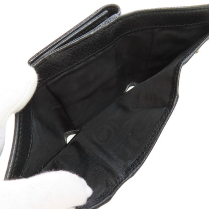 GUCCI 474746 Compact Wallet Double G Bifold Wallet with Coin Pocket Calf Ladies [Used]