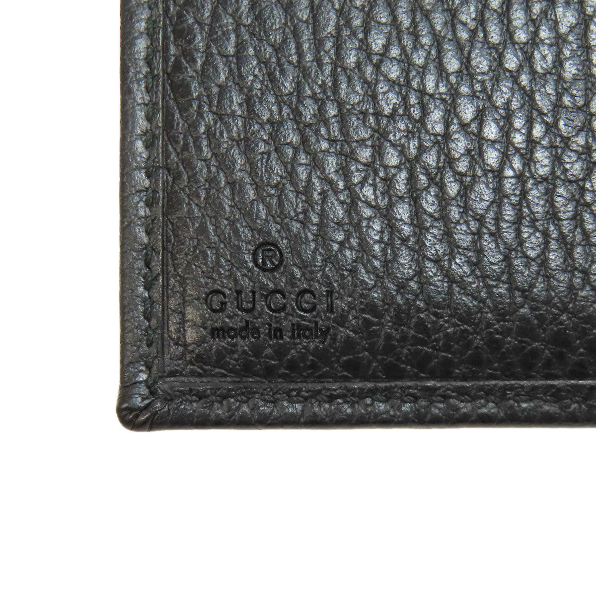 GUCCI 474746 Compact Wallet Double G Bifold Wallet with Coin Pocket Calf Ladies [Used]