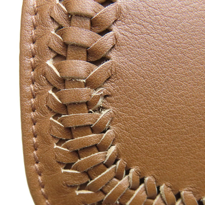 Salvatore Ferragamo ribbon Bifold Wallet with Coin Pocket Leather Ladies [Used]