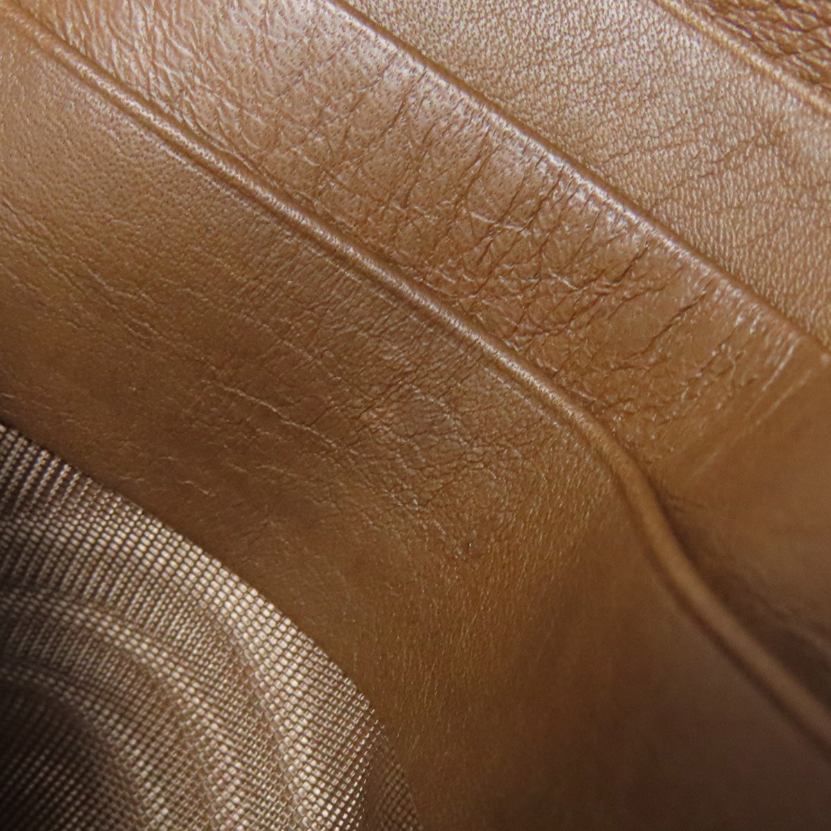 Salvatore Ferragamo ribbon Bifold Wallet with Coin Pocket Leather Ladies [Used]