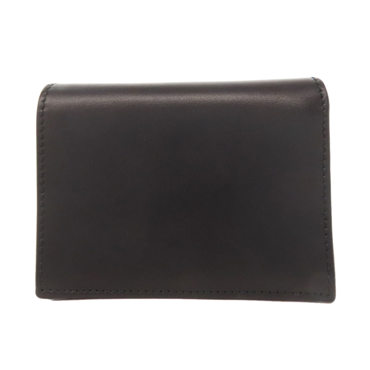 Salvatore Ferragamo Gancini motif studs Bifold Wallet with Coin Pocket Leather Ladies [Used]