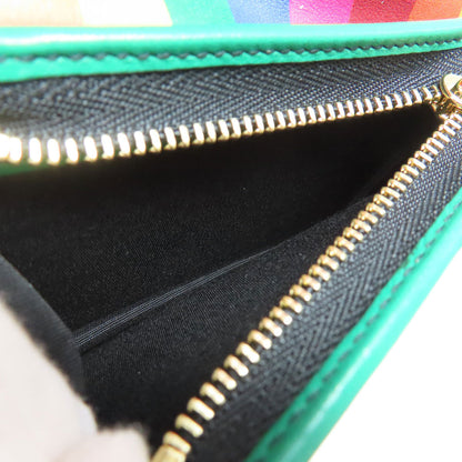 Salvatore Ferragamo Gancini motif studs Bifold Wallet with Coin Pocket Leather Ladies [Used]