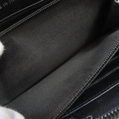 CHANEL COCO Mark Long wallet (with coin pocket) Grained Calfskin Skin Ladies [Used]