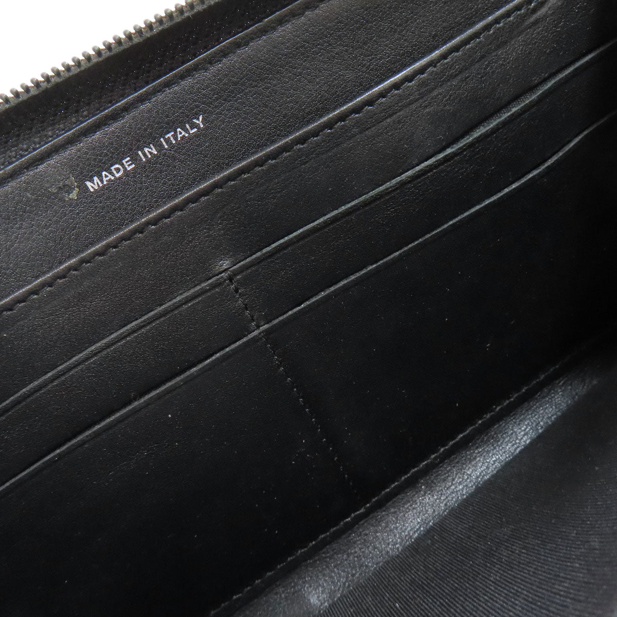 CHANEL COCO Mark Long wallet (with coin pocket) Grained Calfskin Skin Ladies [Used]