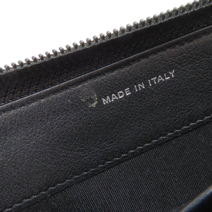 CHANEL COCO Mark Long wallet (with coin pocket) Grained Calfskin Skin Ladies [Used]