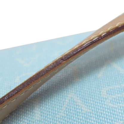 BVLGARI Drum Bag Logomania Handbag Canvas LeatherLadies [Used]