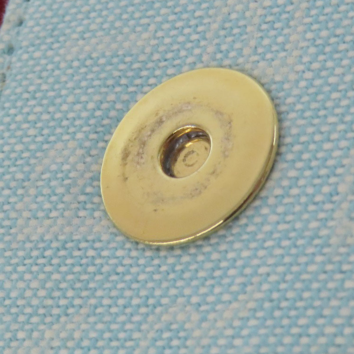 BVLGARI Drum Bag Logomania Handbag Canvas LeatherLadies [Used]