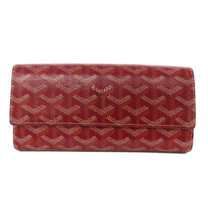 GOYARD Varenne Long wallet (with coin pocket) Coating canvas Ladies [Used]