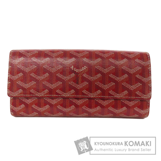 GOYARD Varenne Long wallet (with coin pocket) Coating canvas Ladies [Used]