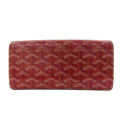 GOYARD Varenne Long wallet (with coin pocket) Coating canvas Ladies [Used]