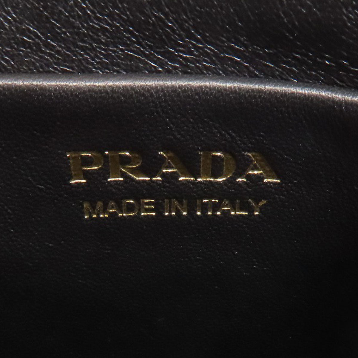 PRADA Logo Hardware 2WAY Handbag Calf Ladies [Used]
