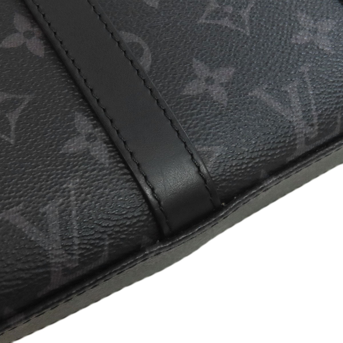 LOUIS VUITTON M46452 Sac Plat Handbag Monogram Eclipse Ladies [Used]
