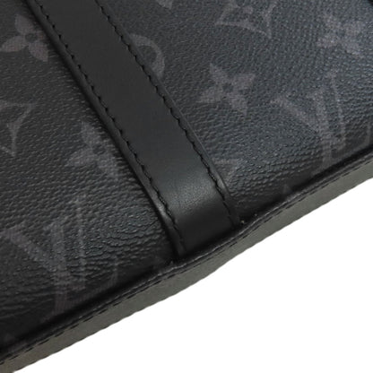 LOUIS VUITTON M46452 Sac Plat Handbag Monogram Eclipse Ladies [Used]