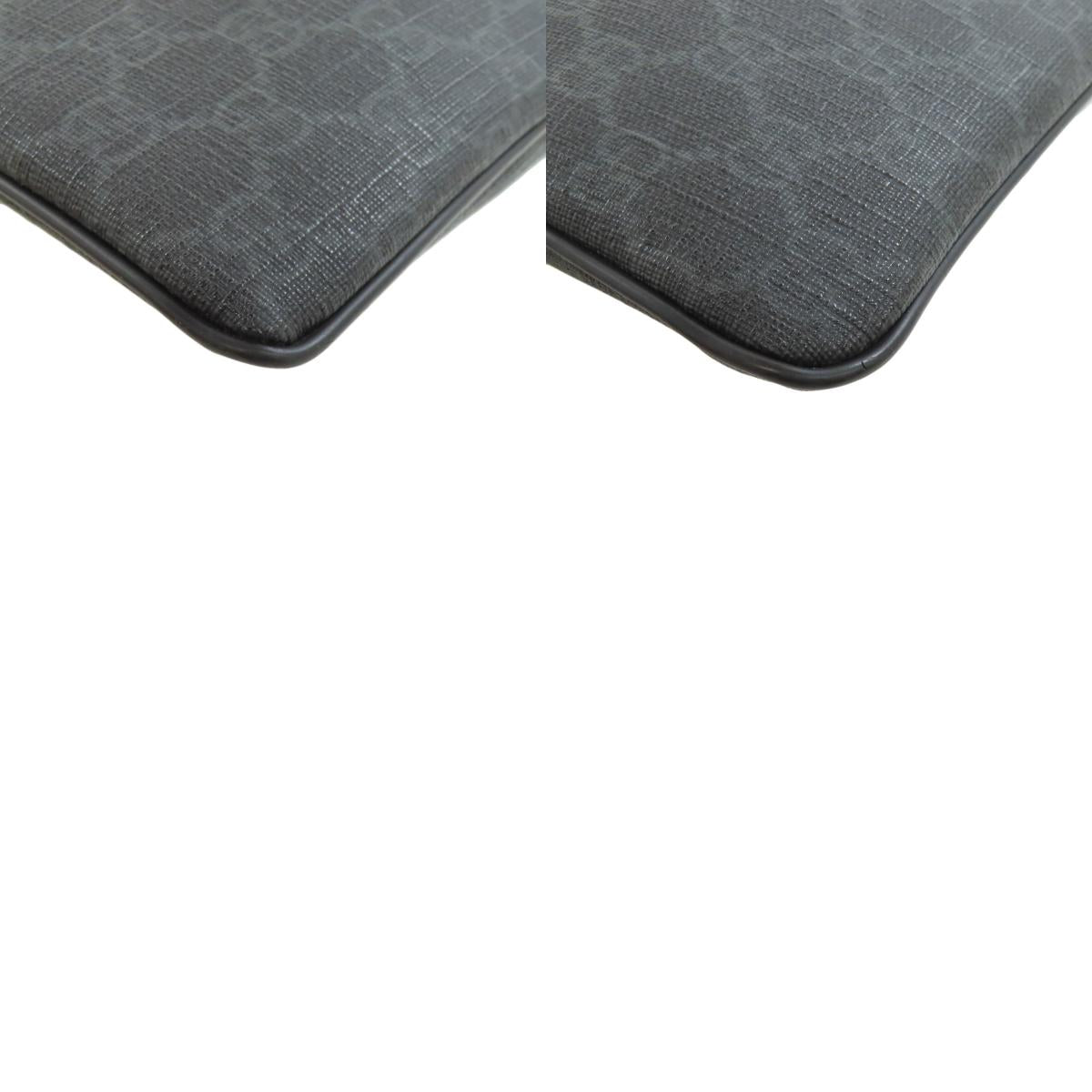 GUCCI 162905 Long Shoulder GG Supreme Shoulder Bag PVC Ladies [Used]