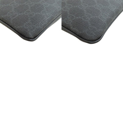 GUCCI 162905 Long Shoulder GG Supreme Shoulder Bag PVC Ladies [Used]