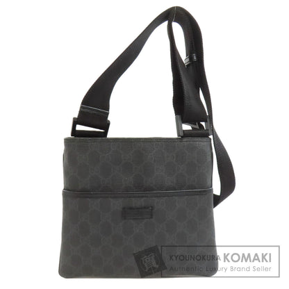 GUCCI 162905 Long Shoulder GG Supreme Shoulder Bag PVC Ladies [Used]