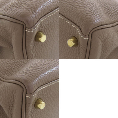 HERMES Kelly 28, Inner Stitch, Etoupe, Gold Hardware Handbag Taurillon Clemence Ladies [Used]