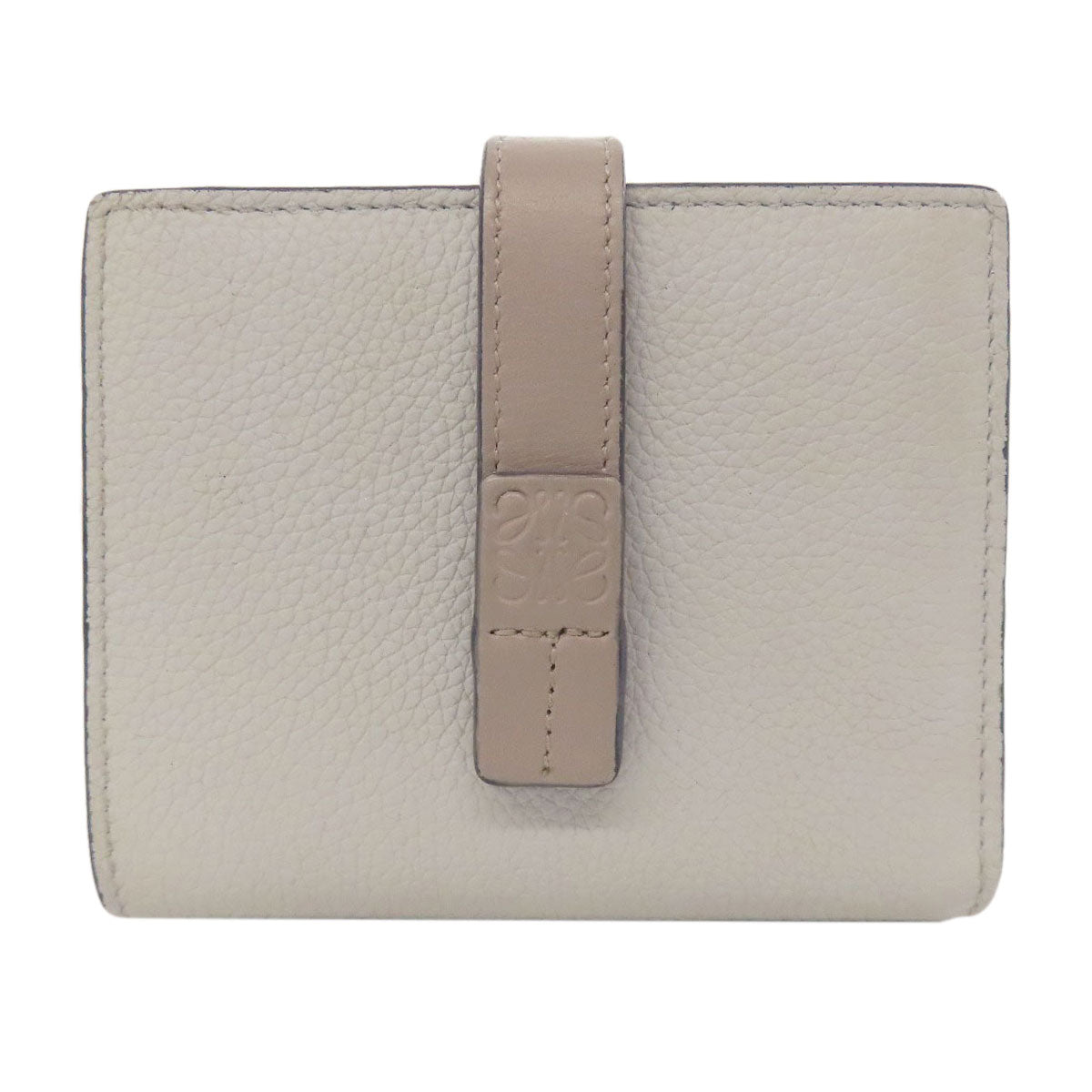 LOEWE Compact zip wallet Bifold Wallet with Coin Pocket Calf Ladies [Used]