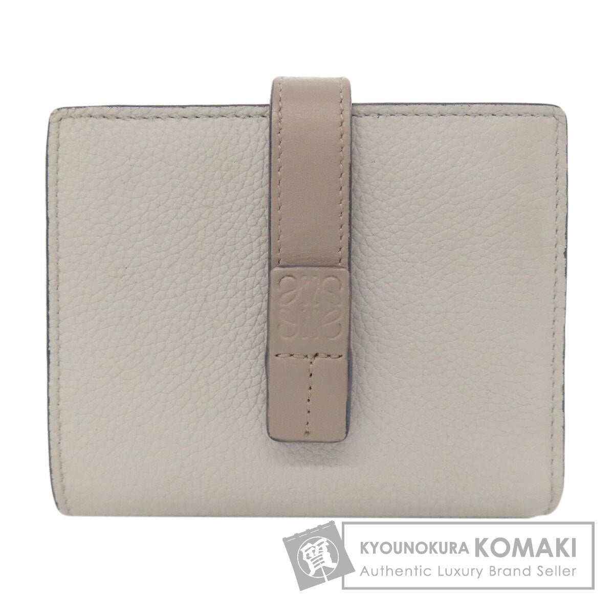 LOEWE Compact zip wallet Bifold Wallet with Coin Pocket Calf Ladies [Used]