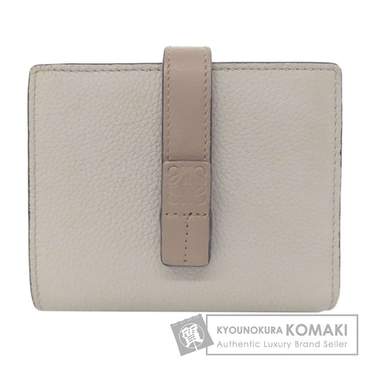 LOEWE Compact zip wallet Bifold Wallet with Coin Pocket Calf Ladies [Used]