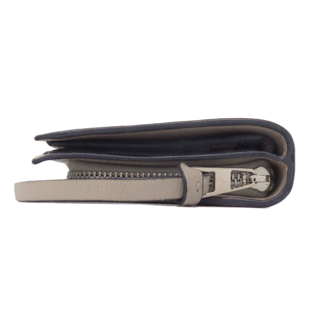 LOEWE Compact zip wallet Bifold Wallet with Coin Pocket Calf Ladies [Used]