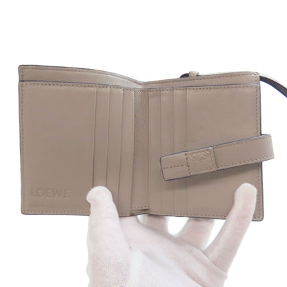 LOEWE Compact zip wallet Bifold Wallet with Coin Pocket Calf Ladies [Used]