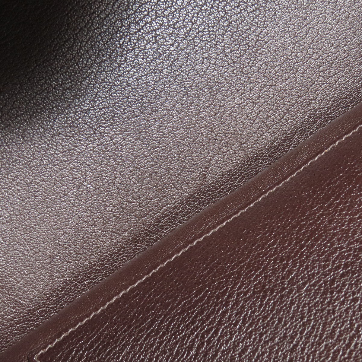 HERMES Birkin 35 SilverHardware Handbag Taurillon Clemence Ladies [Used]