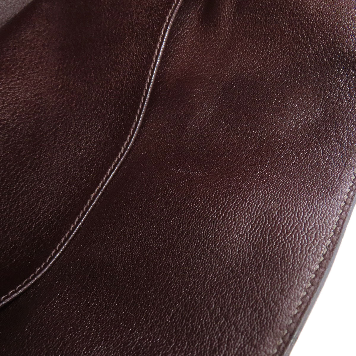 HERMES Birkin 35 SilverHardware Handbag Taurillon Clemence Ladies [Used]