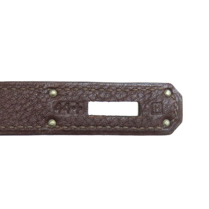 HERMES Birkin 35 SilverHardware Handbag Taurillon Clemence Ladies [Used]